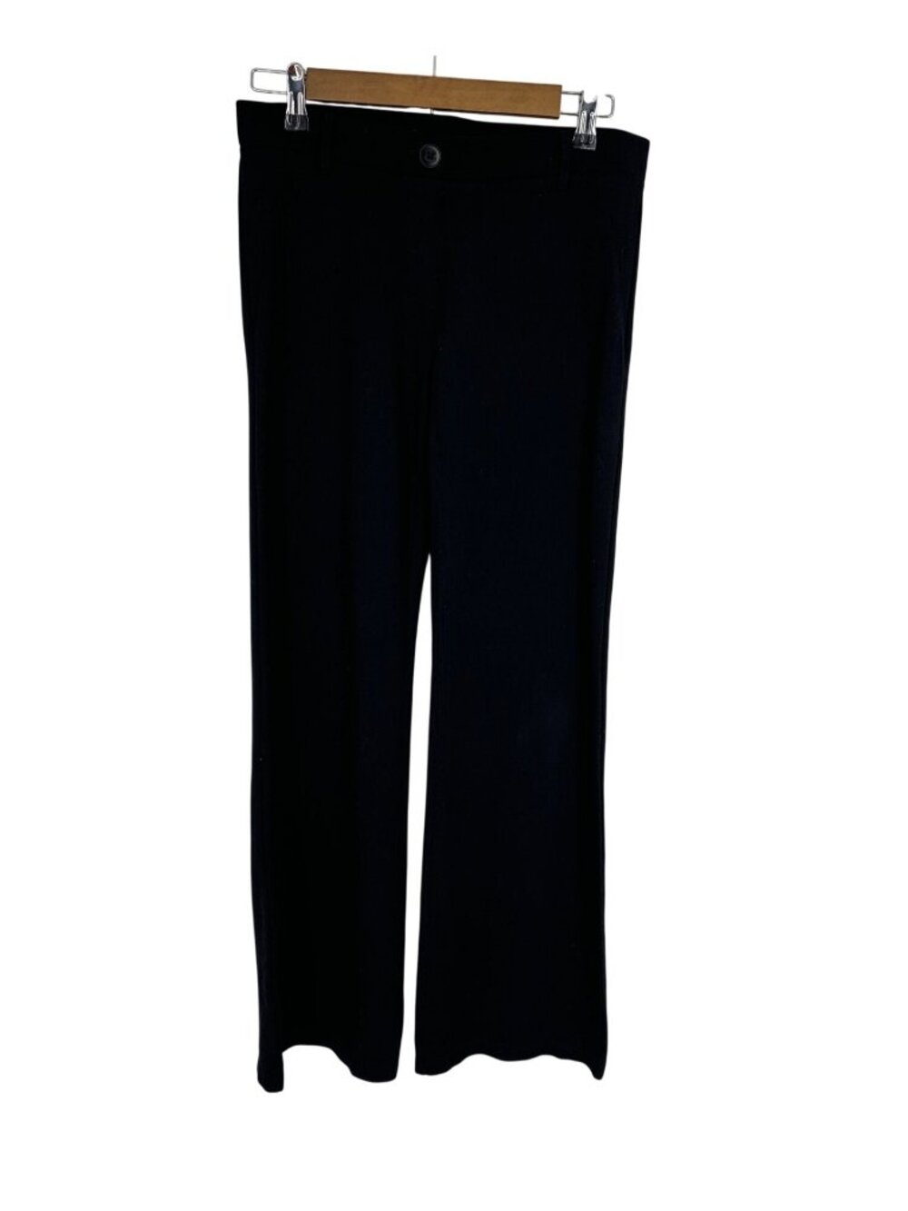 Betabrand Women's Black Straight-Leg Dress Pants Size M